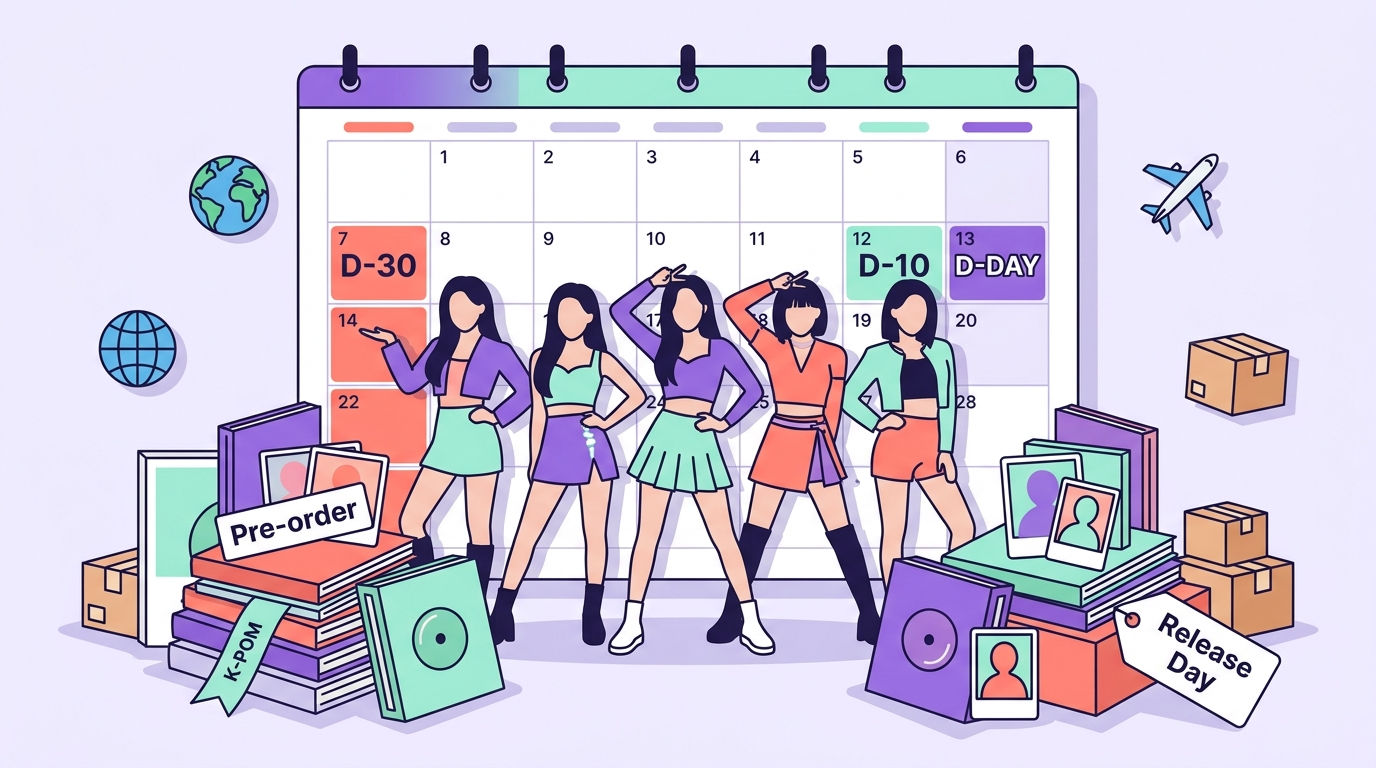 📅 K-Pop Comeback Schedule Explained: Pre-order vs Release Day – When Should You Buy?
