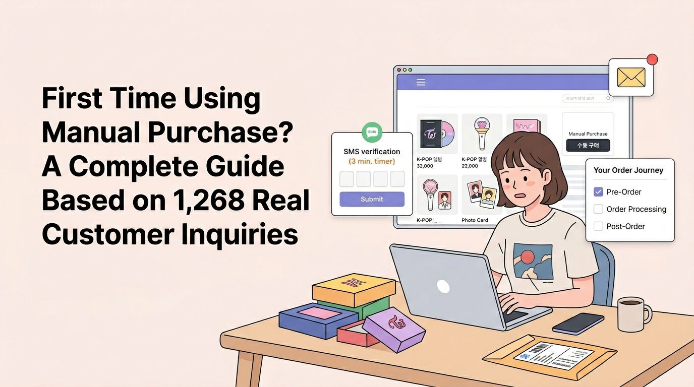 First Time Using Manual Purchase? A Complete Guide Based on 1,268 Real Customer Inquiries