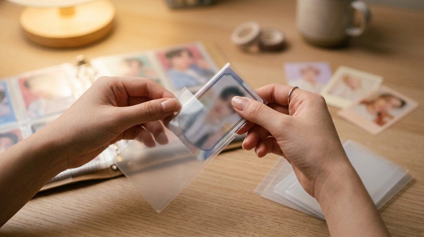 How to Store K-Pop Photocards Safely: Binder Sizes, Sleeves, and International Shipping Tips