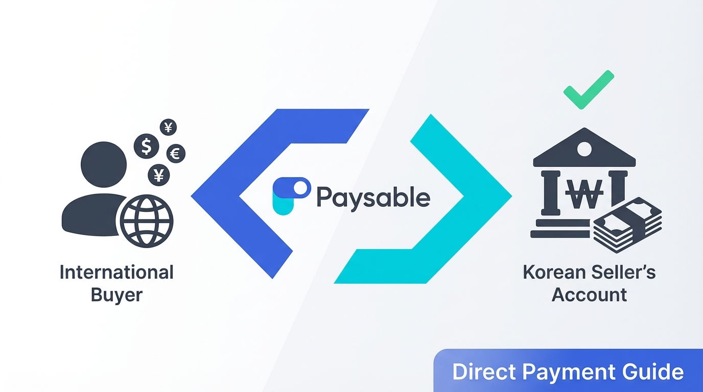 “They Only Accept Bank Transfer, but I Don’t Have a Korean Account” — How to Solve It with Direct Payment