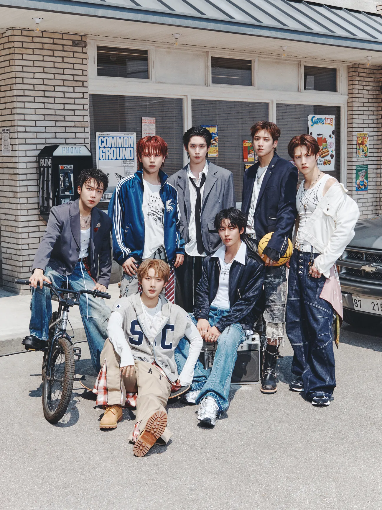 PENTAGON's seven members in the 2026 10th anniversary concept photo
